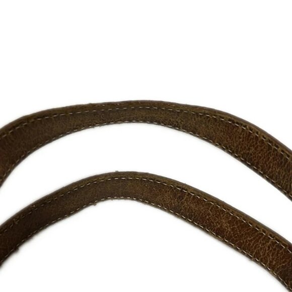 CELINE Macadam - Dark Brown Light Brown PVC Leather Tote Bag 177-081625 - Picture 6 of 8